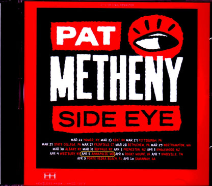 Pat Metheny Side Eye Pat Metheny/MD,USA 2019