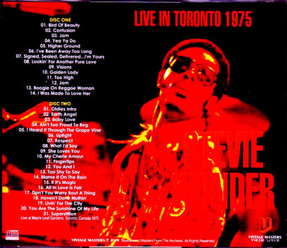 Stevie Wonder/Canada 1975